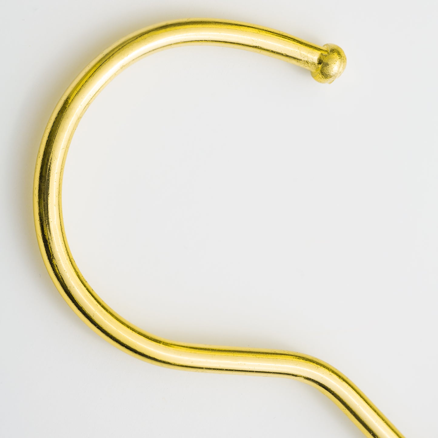 Acrylic Skirt Hanger with Gold Clips