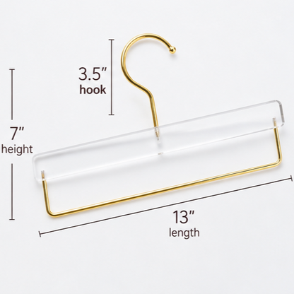 Acrylic Pant Hanger with Bar