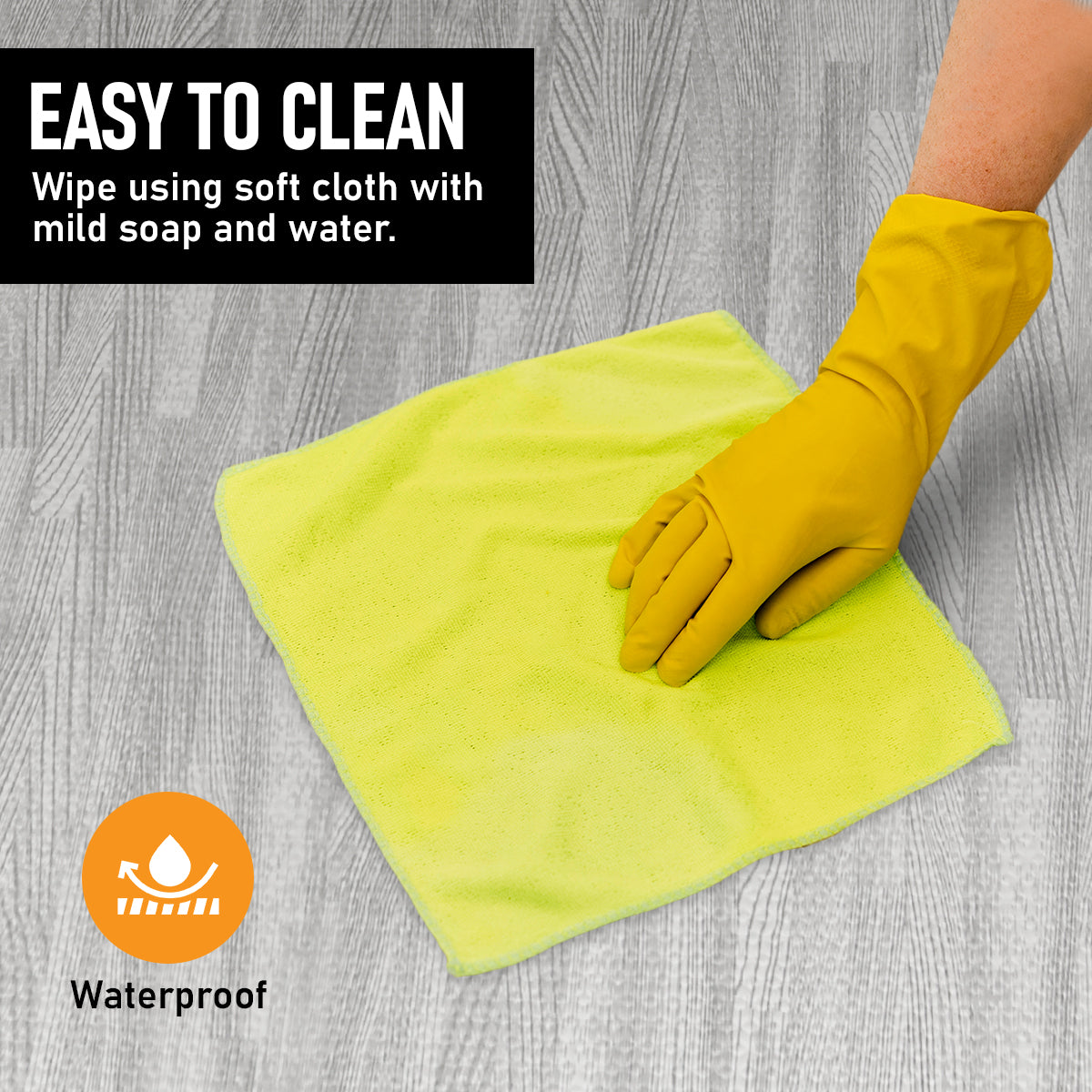 Grey Wood Grain Foam Floor Tiles - Unboxed