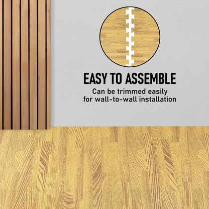 Medium Oak / 16 Sq Ft (4 Tiles)