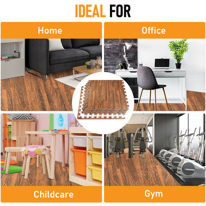 Dark Oak / 16 Sq Ft (4 Tiles)