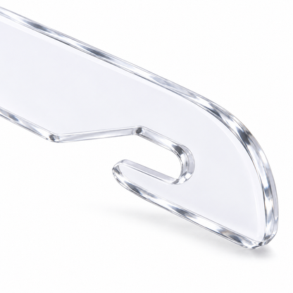 17" Adult Acrylic Coat Hanger