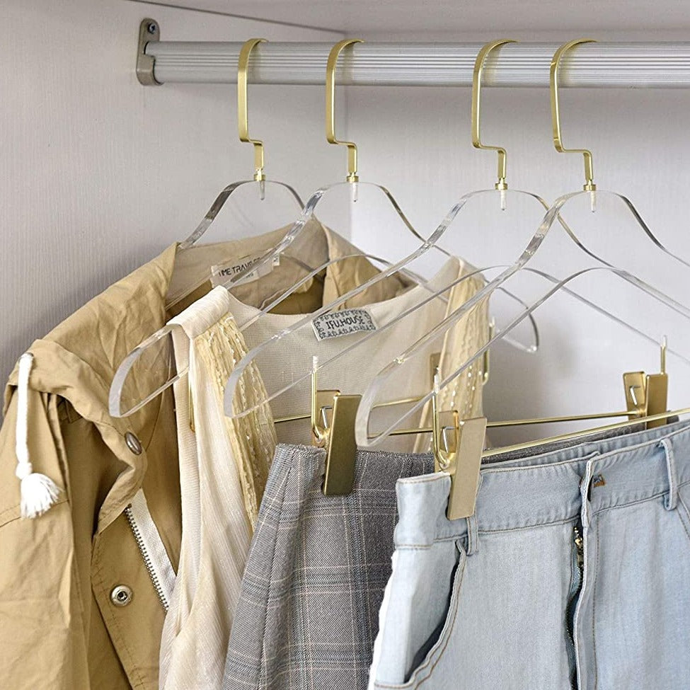 Acrylic Children's Shirt Hanger – HomeCubeUSA